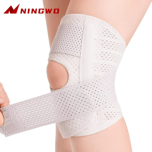 Kniebandage verstellbar