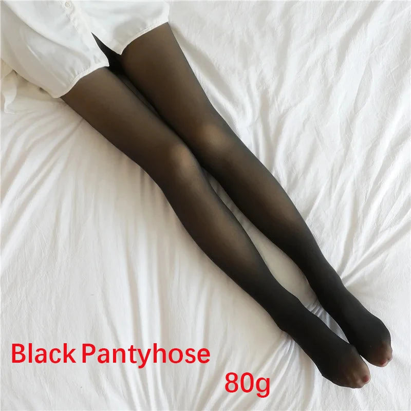 VitaCare™ VelvetGlow Thermal Fake Translucent Tights
