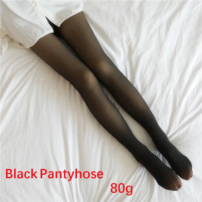 VitaCare™ VelvetGlow Thermal Fake Translucent Tights