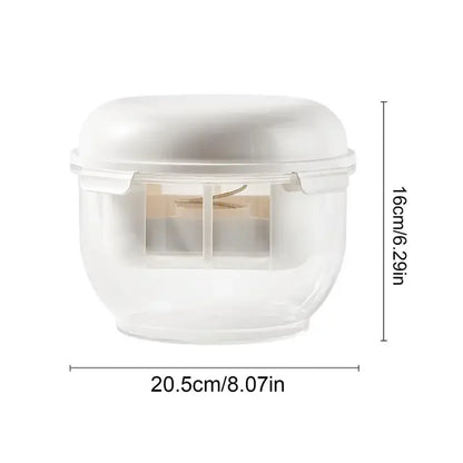 VitaHome™ PurePress Transparent Fridge Yogurt & Cheese Press – Ansicht 7