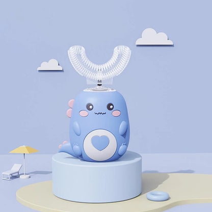 BALASHOV Kids U-Shaped Electric Silicone Sonic Toothbrush