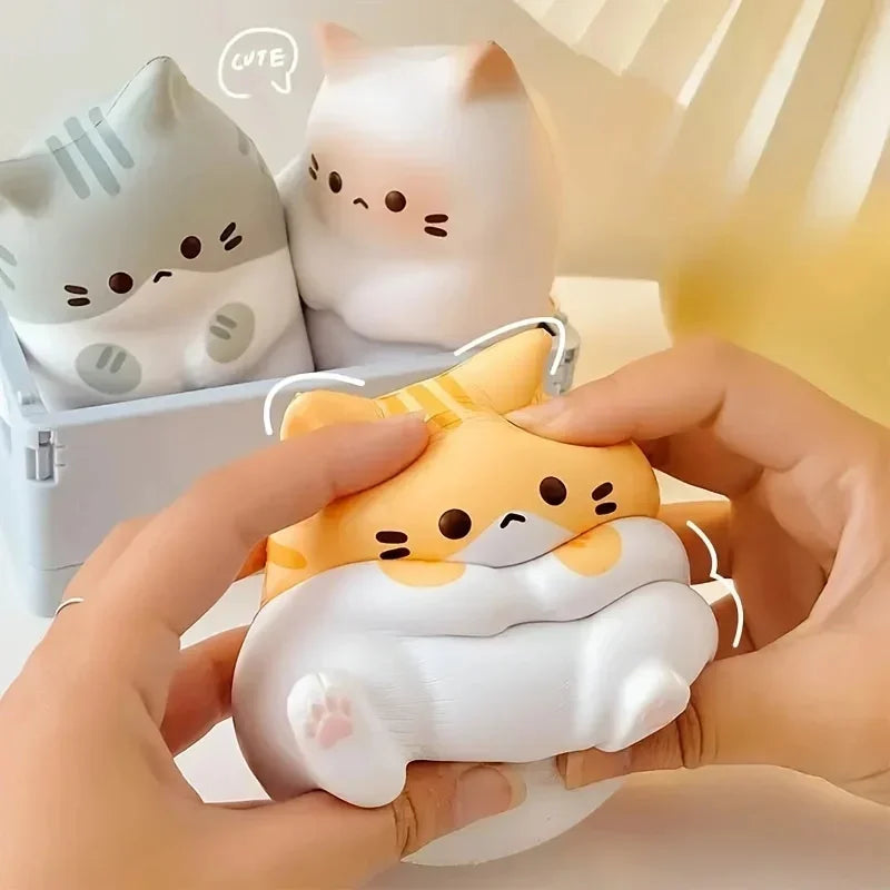Vital™ Quetschspielzeug Katze mit langsamem Rückstellen