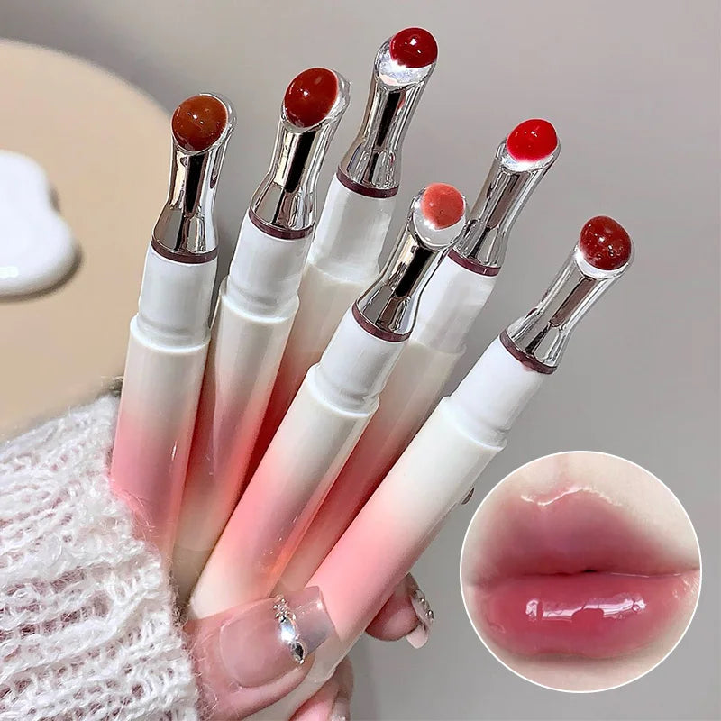 Lipgloss mit Spiegelglanz und Pflegeöl – Ansicht 2