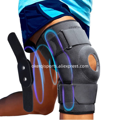 Kniebandage verstellbar