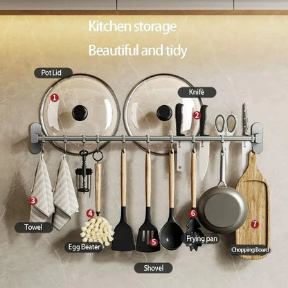 Vital™ MountFlex No-Drill Kitchen Wall Organizer Rack