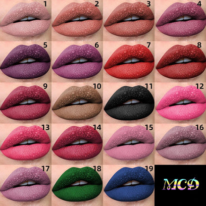Vital™ Matte Velvet Liquid Lipstick & Long-Lasting Lip Gloss | Waterproof Lip Stain