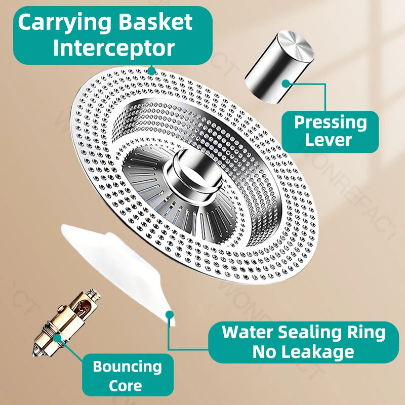 Vital™ AquaFlow 304 Stainless Steel Sink Strainer & Stopper