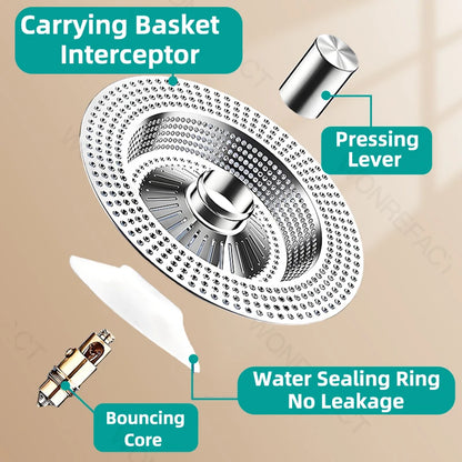 Vital™ AquaFlow 304 Stainless Steel Sink Strainer & Stopper