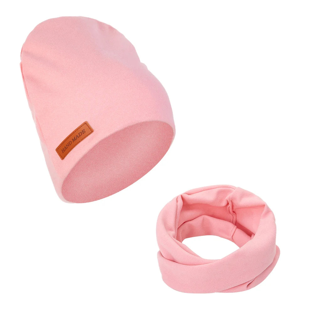 VitaHome™ CashmereKnit Baby Turban Hat & Scarf Set