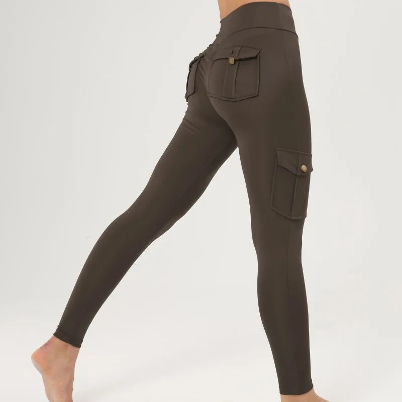 Vital™ ContourLuxe High-Waist Pocketed Nude-Feel Yoga Leggings