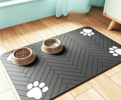 1pc Pet Stain-Resistant, Easy-To-Wash, Splash-Proof Mat – Ansicht 4