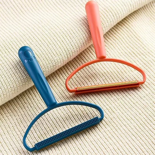 Portable Hair Remover Reusable Double-Sided Scraper Used For Cleaning Pet Hair And Dust In Clothes Furniture And Carpets
