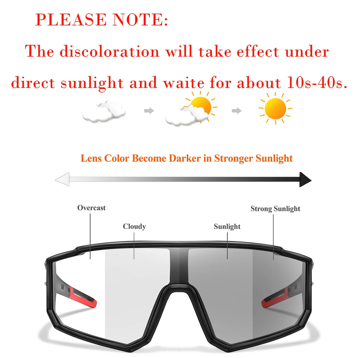 VitaCare™ ChameleonPro Photochromic Sports Sunglasses