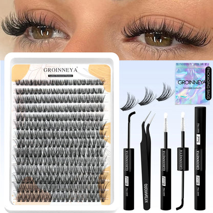 VitaCare™ LashPro DIY Salon-Grade Cluster Eyelash Extension Kit