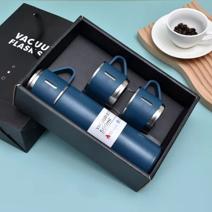 Thermoskanne aus Edelstahl im Geschenkset 500 ml – Ansicht 24