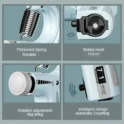 VitaCare™ PowerGrip Pro Adjustable Hand Gripper with Smart Counter