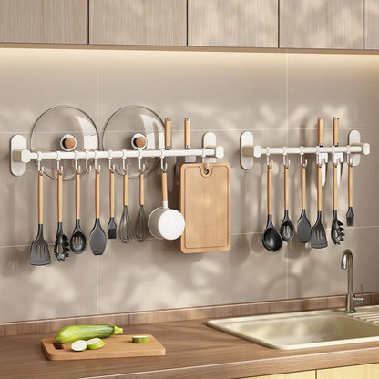 Vital™ Omnirack Wall-Mounted Kitchen Utensil & Lid Holder