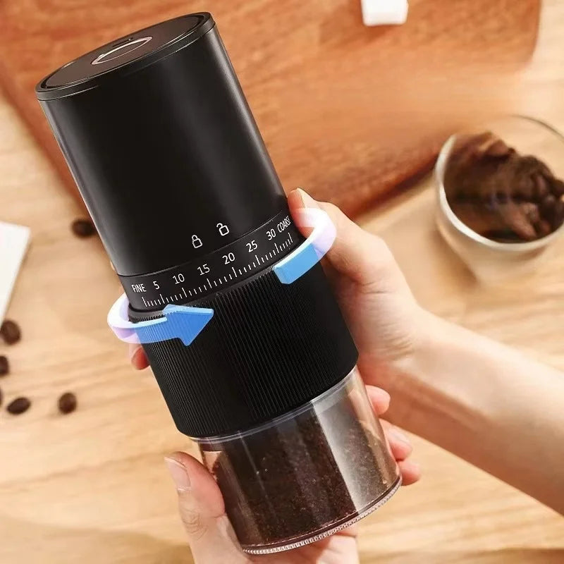 Kaffeemühle elektrisch und manuell mit 30 Mahlstufen