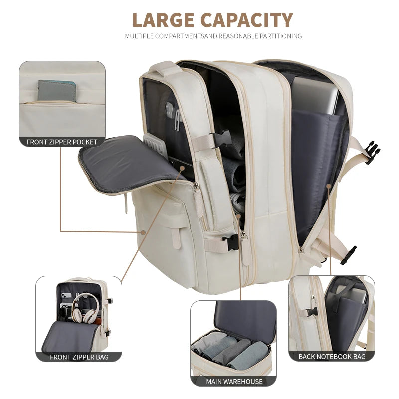 Vital™ AeroFlight Carry-On Travel Laptop Backpack