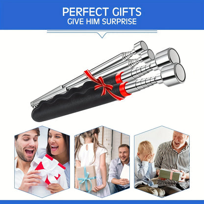 VitaHome™ SnapReach Telescopic Magnetic Pickup Tool with LED