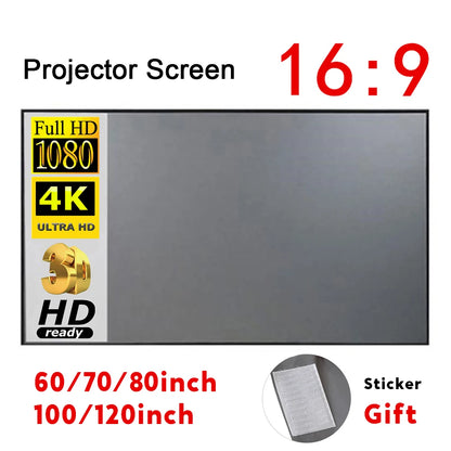VitaHome™ CineView Pro Portable Anti-Light Projection Screen