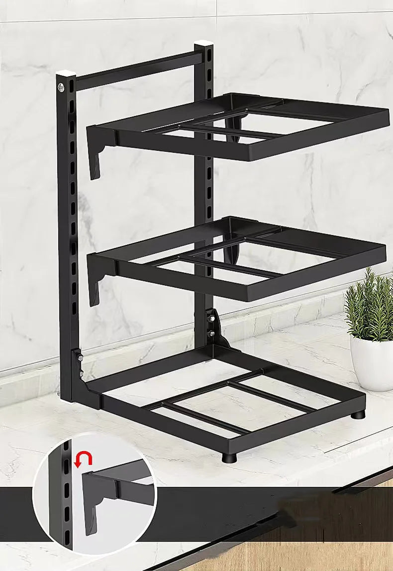 Vital™ MultiFlex Adjustable Kitchen & Pot Storage Rack