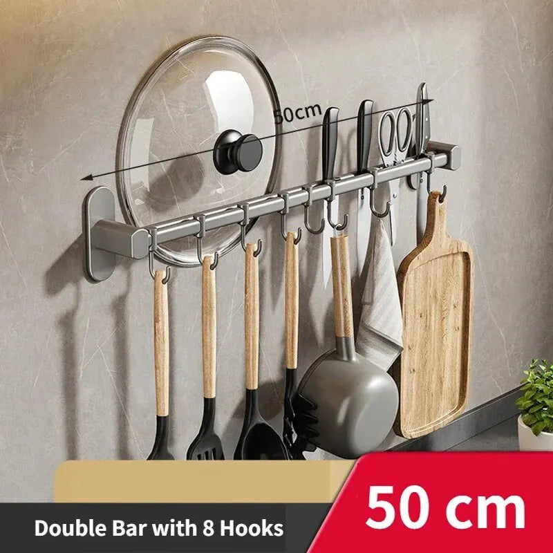 Vital™ MountFlex No-Drill Kitchen Wall Organizer Rack