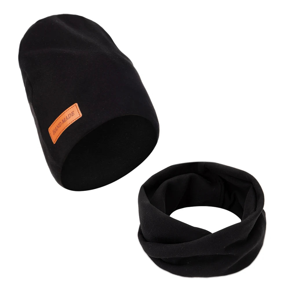 VitaHome™ CashmereKnit Baby Turban Hat & Scarf Set