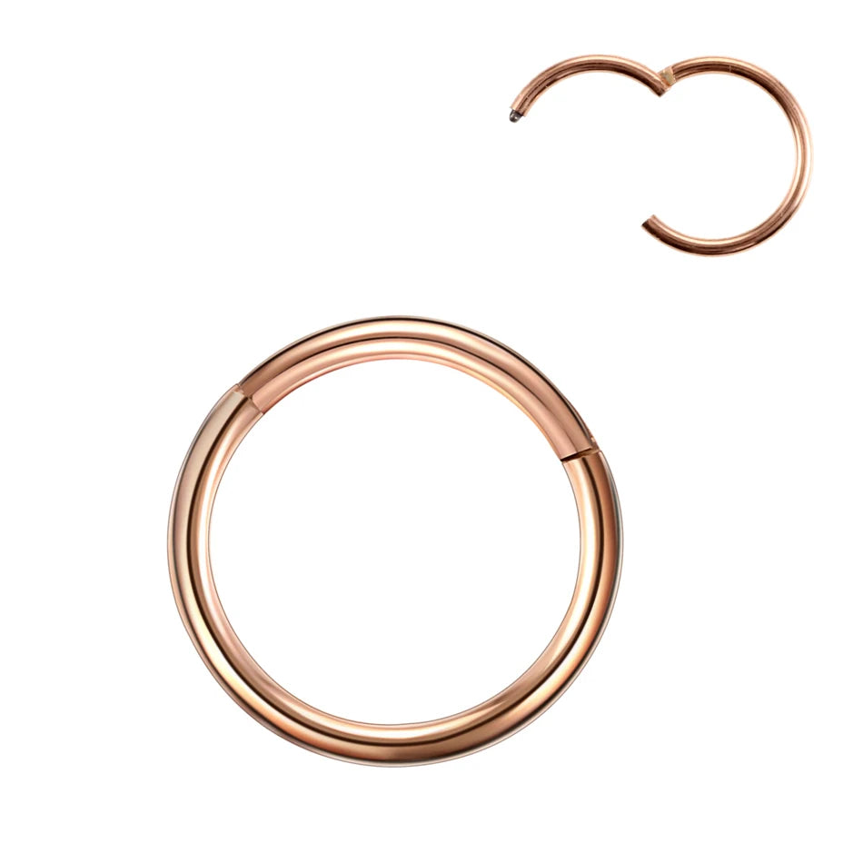 Vital™ Surgical Steel Hinged Segment Nose Hoop & Septum Clicker