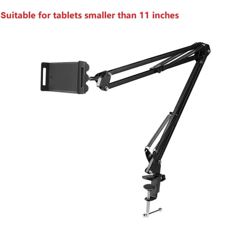 Tablet- und Handyhalter mit langem Arm aus Metall – Ansicht 7
