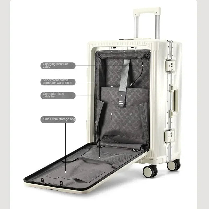 Vital™ AeroPro 20-Inch Front-Opening Aluminum Frame Boarding Case