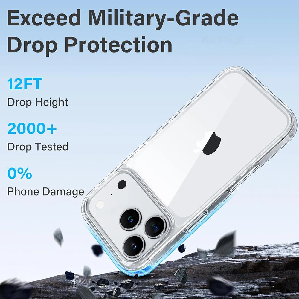 VitaPhone™ UltraClear Soft-TPU Transparent iPhone Case
