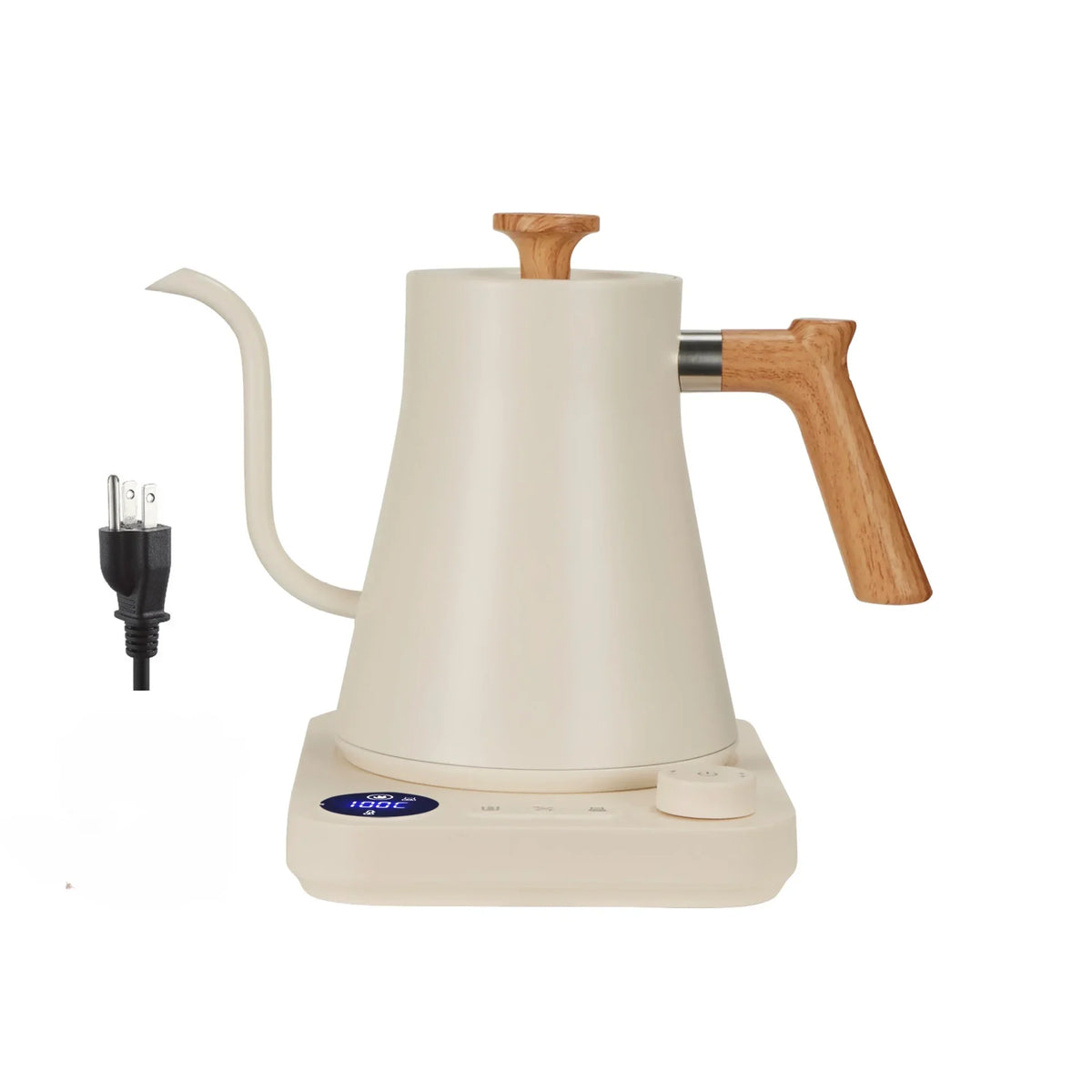 Vital™ Electric Gooseneck Kettle 900ml | Smart Temperature Control Coffee & Tea Pot