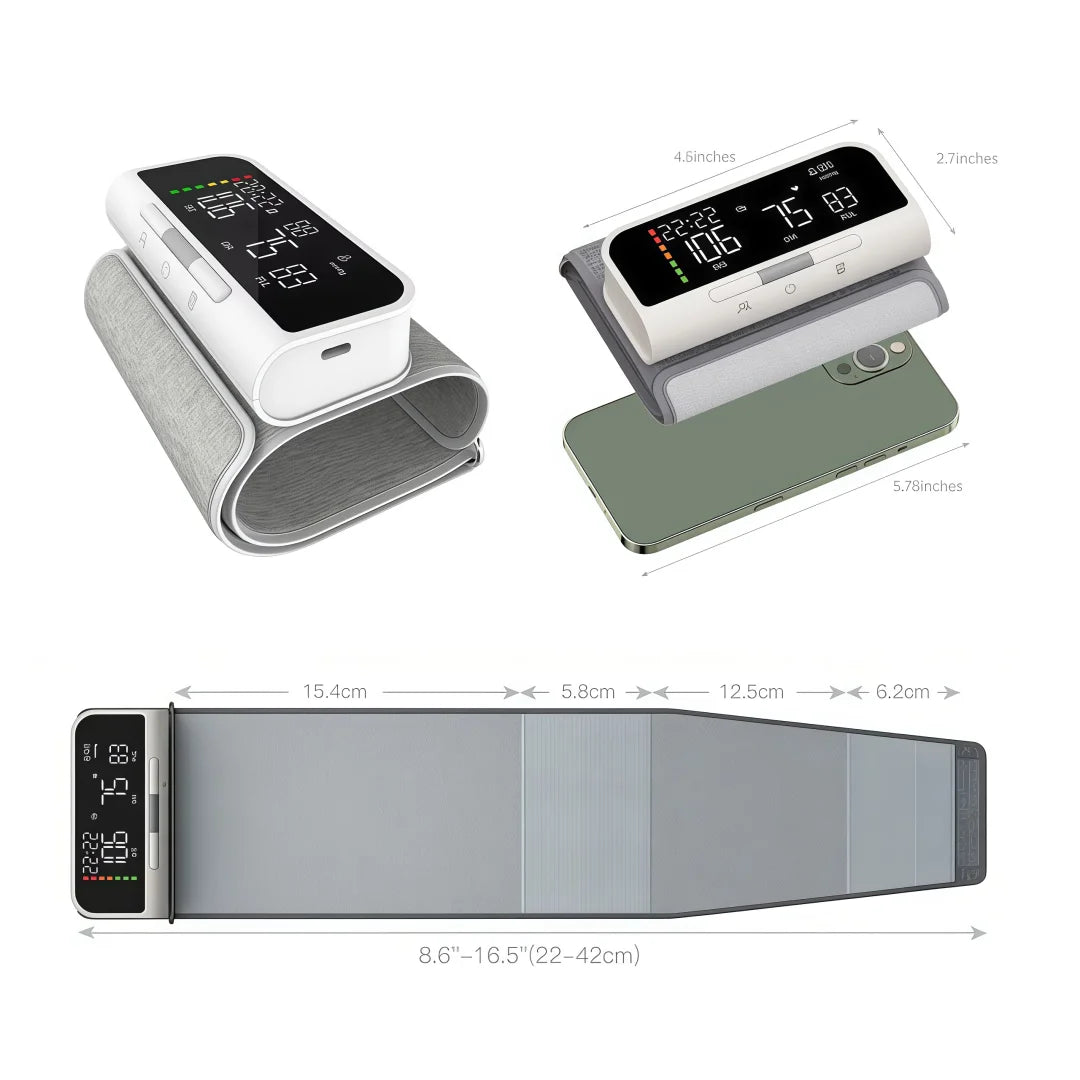 Blutdruckmessgerät mit USB-Ladung – Ansicht 4