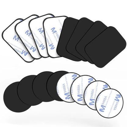 Vita STARMAP 5-Piece Round & Square Magnetic Metal Plates for Car Phone Mount