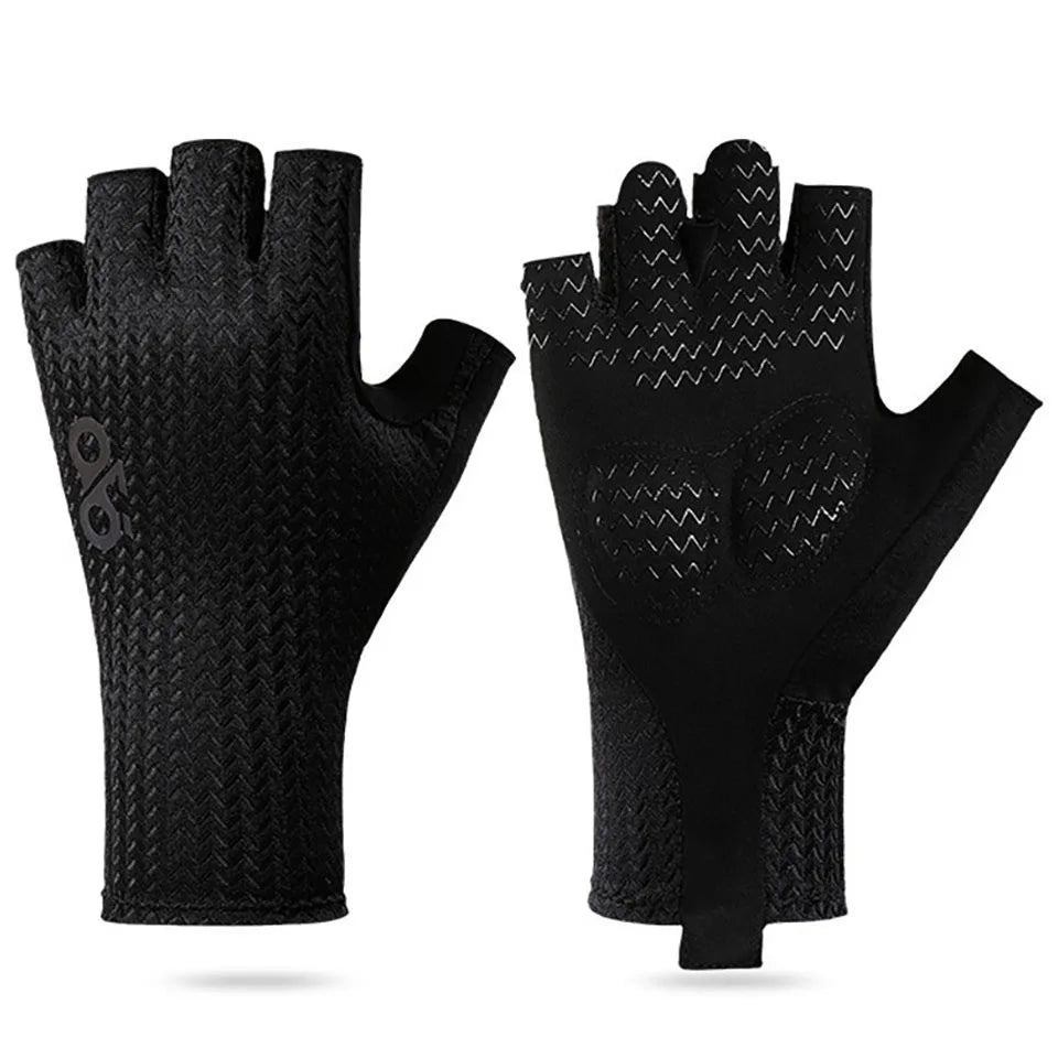 GTUBIKE Summer Breathable Half-Finger Cycling Gloves