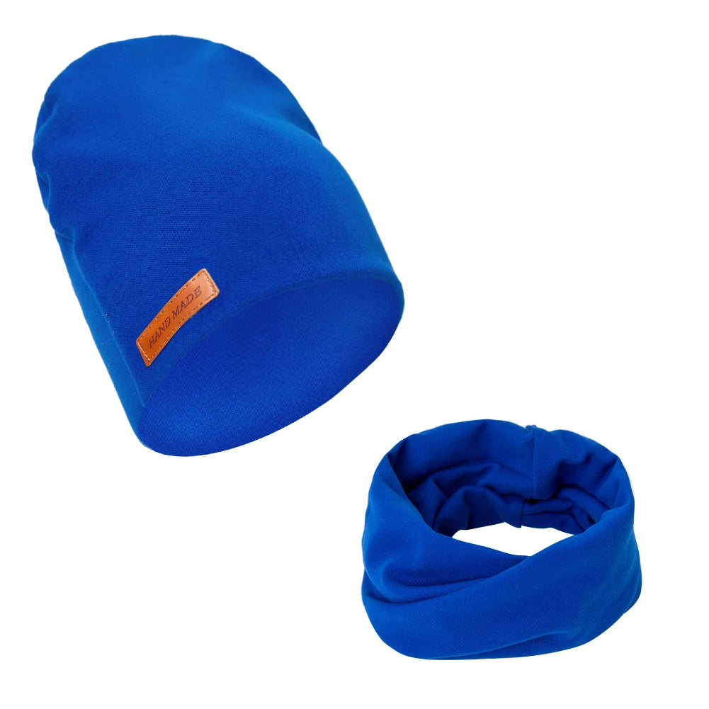 VitaHome™ CashmereKnit Baby Turban Hat & Scarf Set