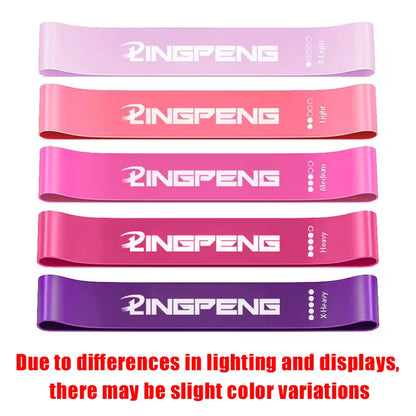 VitaLINGPENG 5-Piece Latex Loop Resistance Bands Set