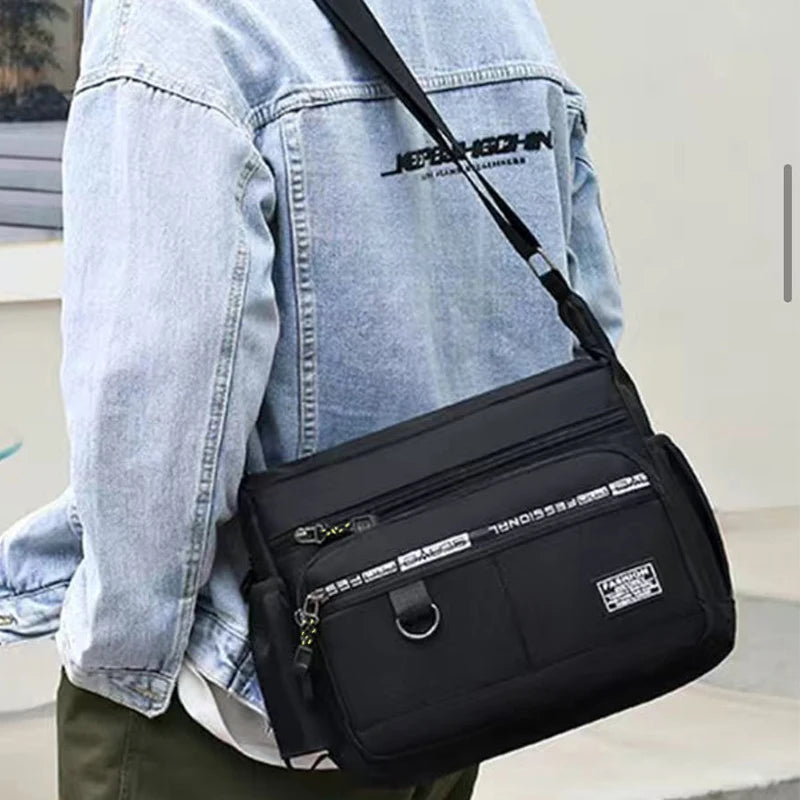 Vital™ CrossFlex Multi-Pocket Men's Crossbody Bag