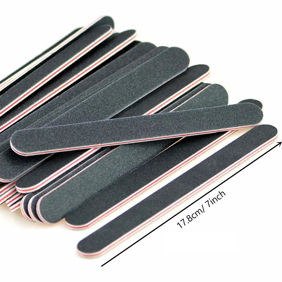 VitaCare™ ProShape Straight Emery Board Nail Files (5-Pack)
