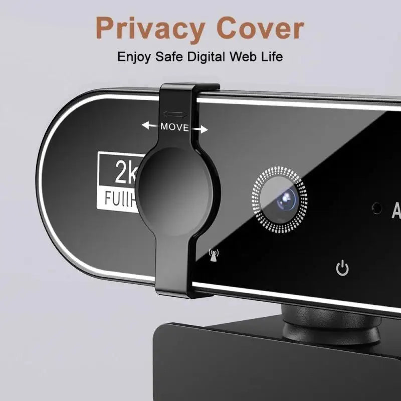 VitaCar™ StreamView 4K Autofocus Pro Webcam with Dual Mic
