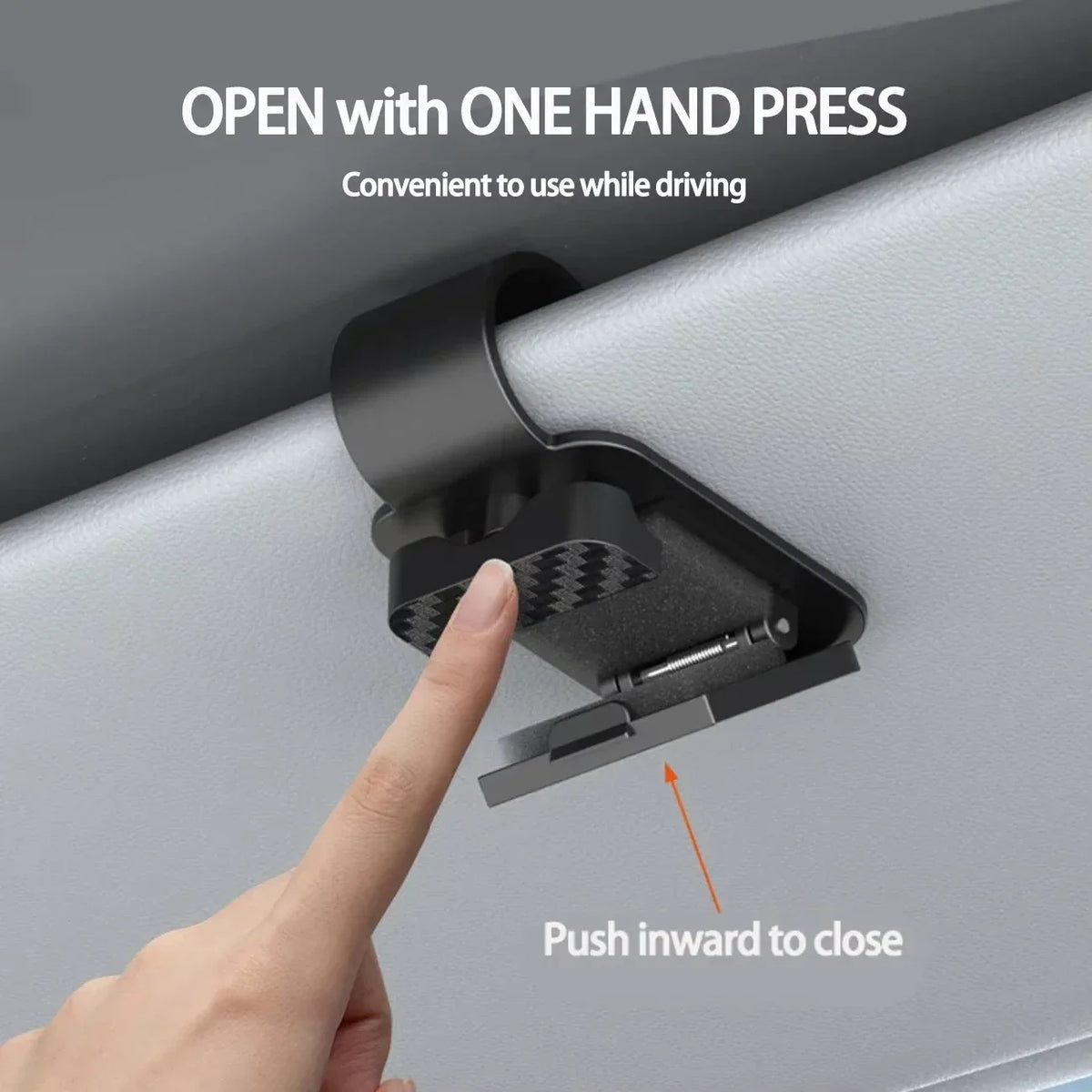 Viat Car Sun Visor Sunglasses Clip & Ticket Organizer