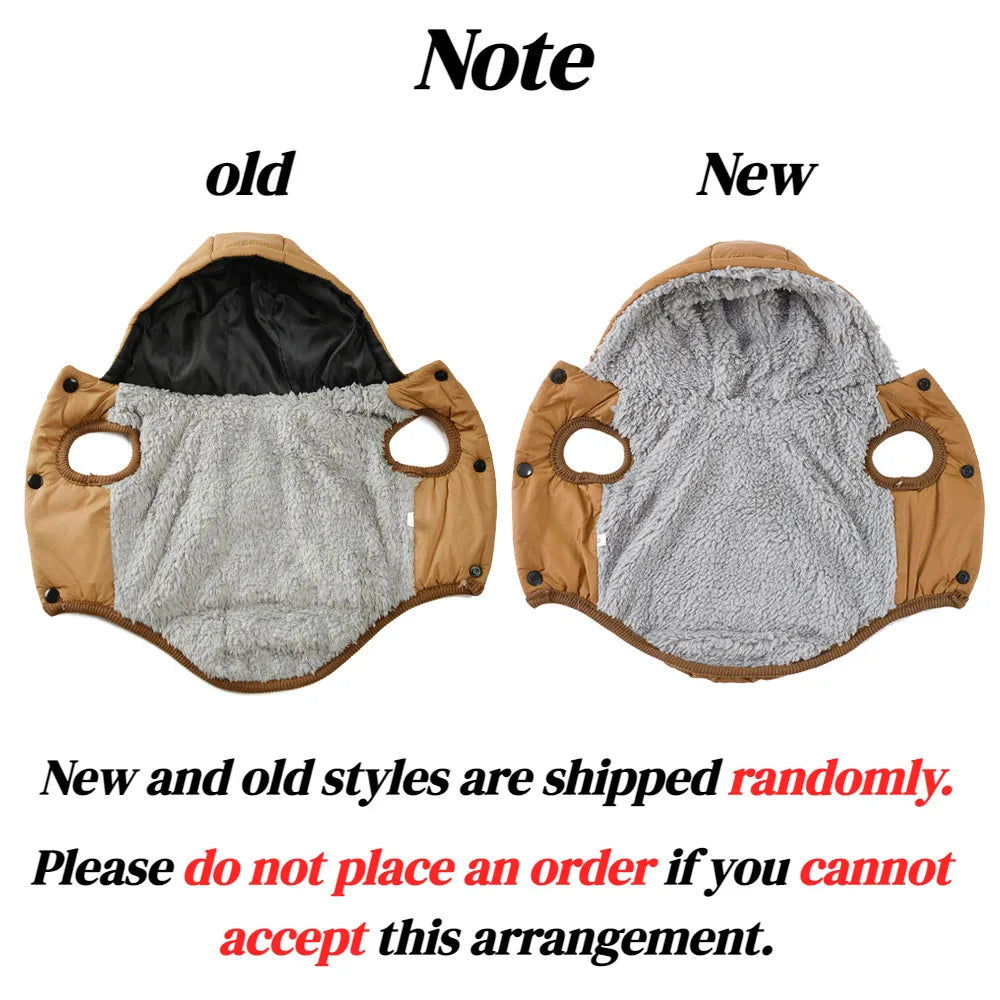 VitaCare™ SnugParka Fleece Dog Hoodie with D-Ring