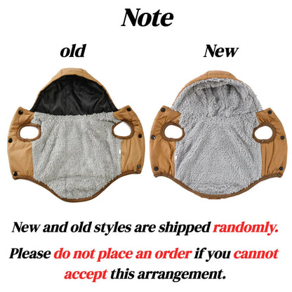 VitaCare™ SnugParka Fleece Dog Hoodie with D-Ring