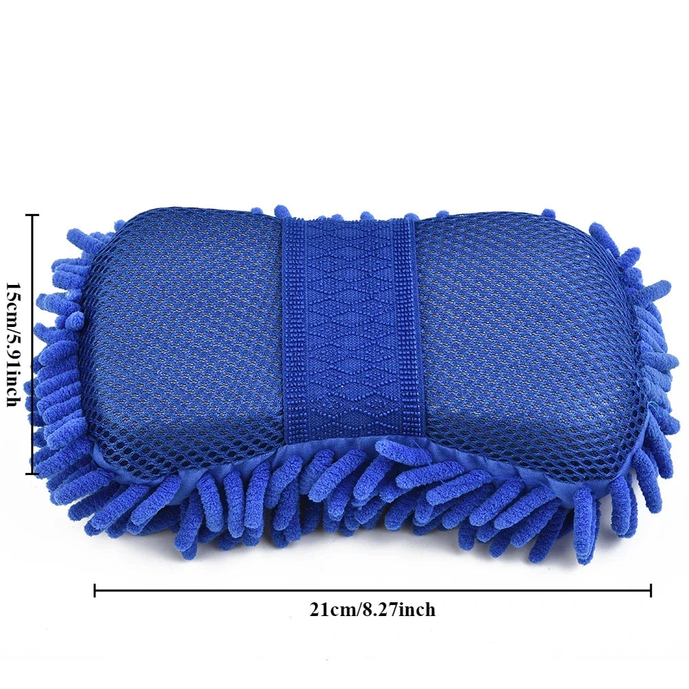 Vital™ Waschschwamm mit Polierpad fürs Auto – Ansicht 2