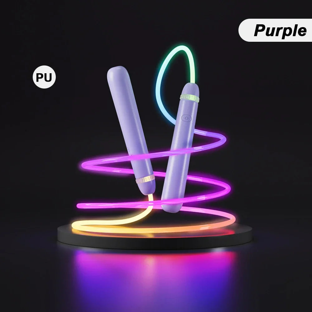Springseil leuchtend mit LED und USB 280 cm – Ansicht 14