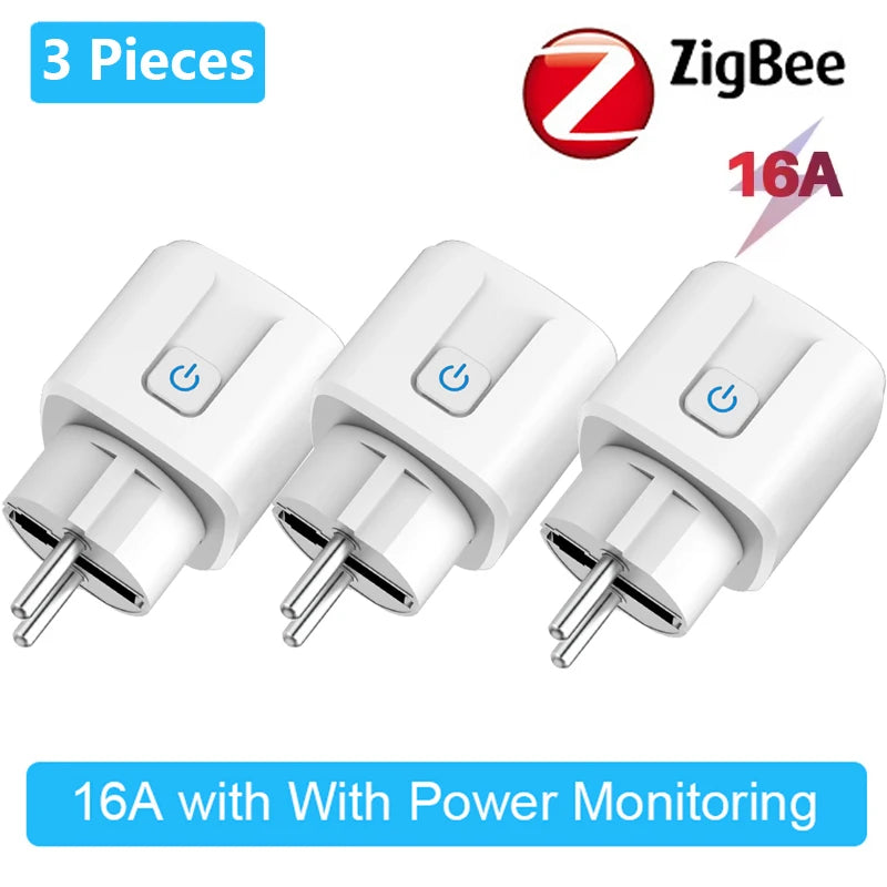 Smarte Steckdose ZigBee mit Verbrauchsmessung 16 A – Ansicht 9
