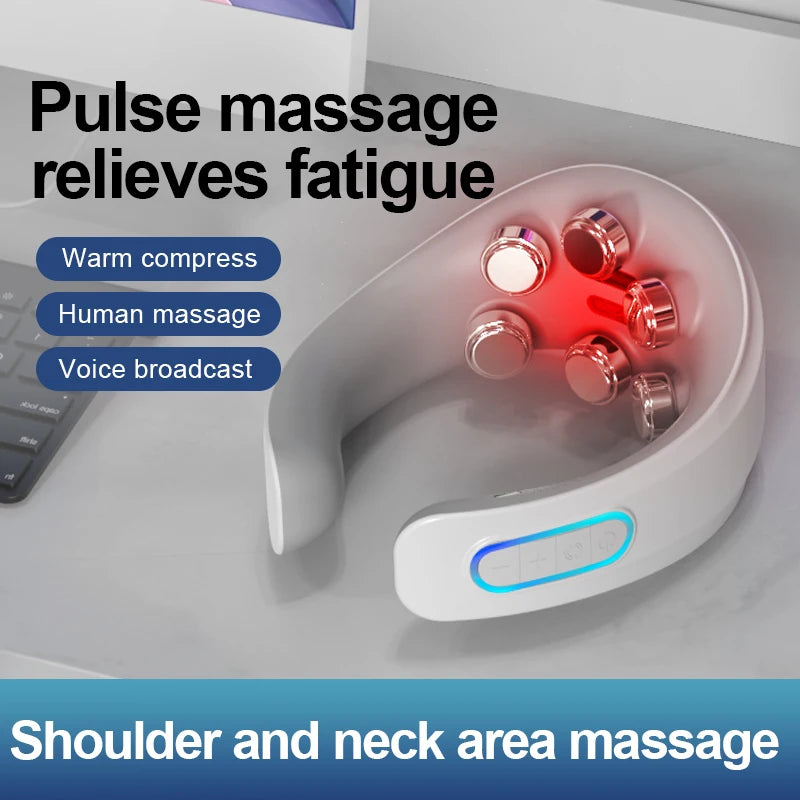 Nackenmassagegerät mit Vibration – Ansicht 2