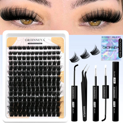 VitaCare™ LashPro DIY Salon-Grade Cluster Eyelash Extension Kit