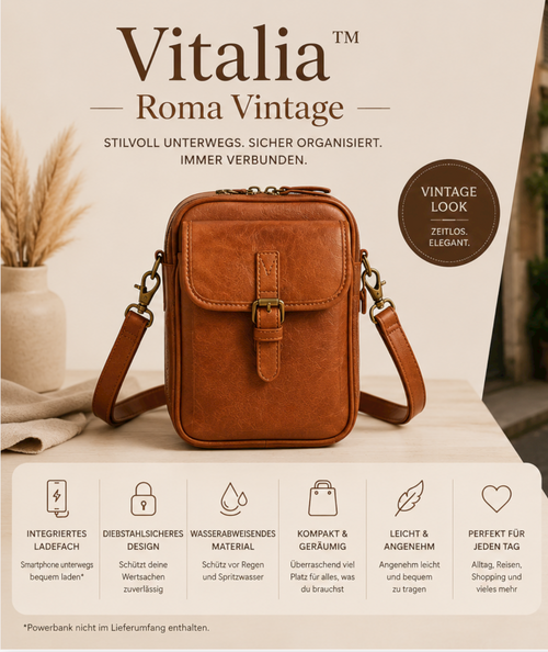 Vitalia™ Roma Vintage Crossbody